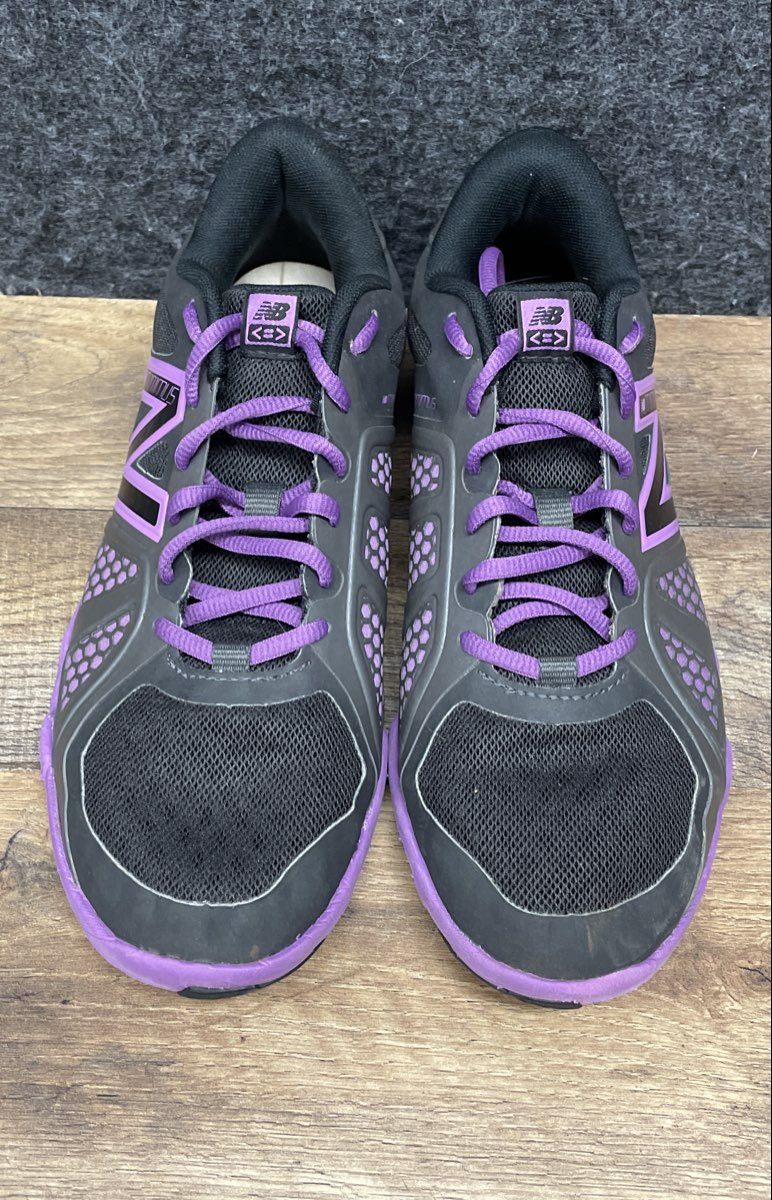New Balance Minimus WX20GP2 Black Purple Women's Training Shoes Size 10
