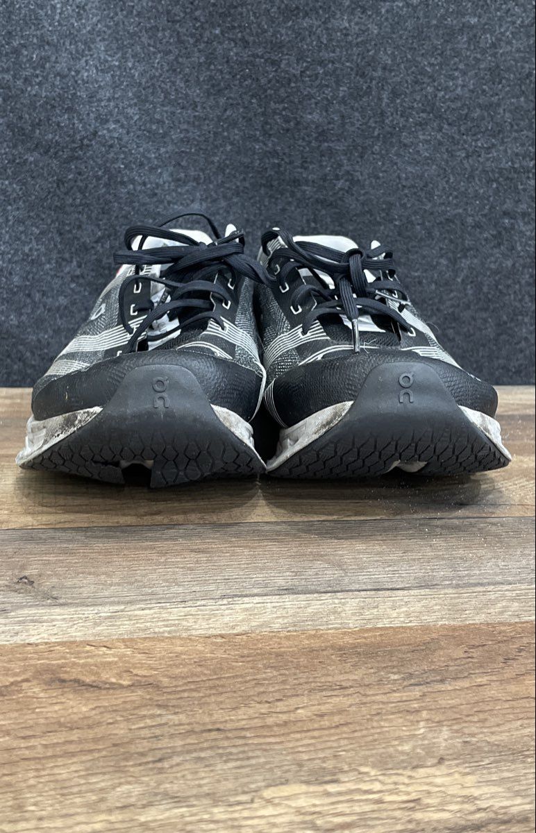 On Cloudsurfer Grey Black Men's Road Running Shoes Size 12.5