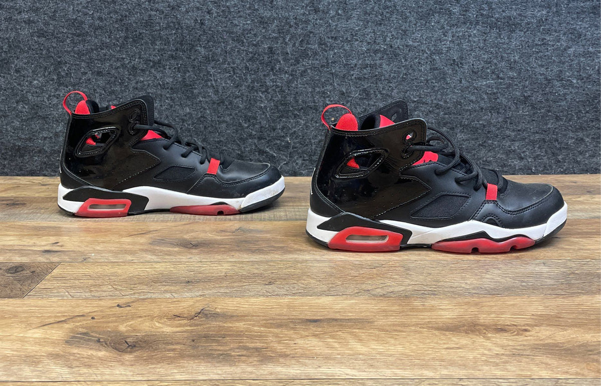 Nike Air Jordan Jumpman MVP Black University Red White Sneakers Size 5Y