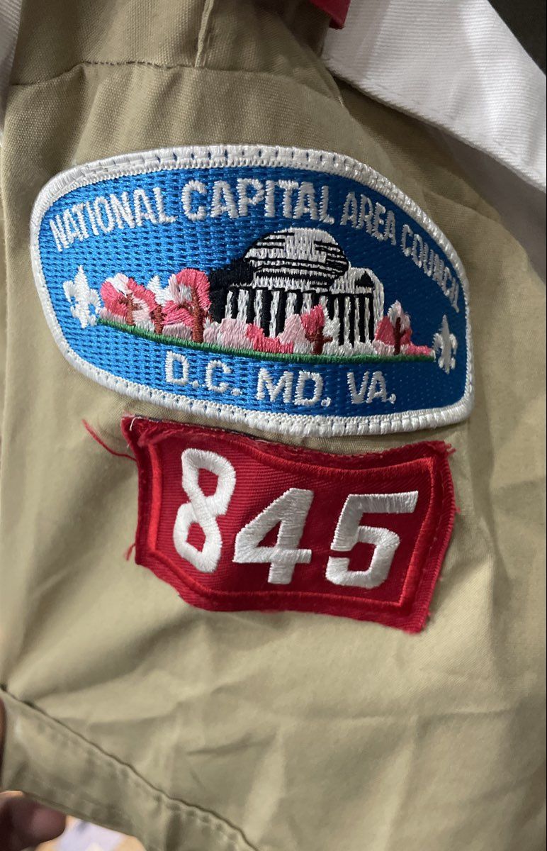 BSA Boy Scouts of America Youth XL Uniform Shirt Eagle Scout OA Sash NCAC Patch