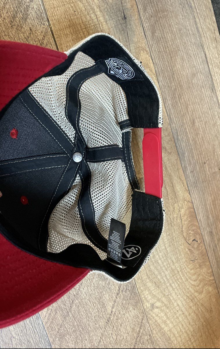 '47 Brand Albuquerque Isotopes MiLB Red Mesh Snapback Trucker Hat OSFA