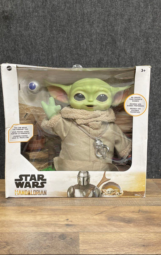 Mattel Star Wars The Mandalorian The Child Plush Baby Yoda New Sealed In Box