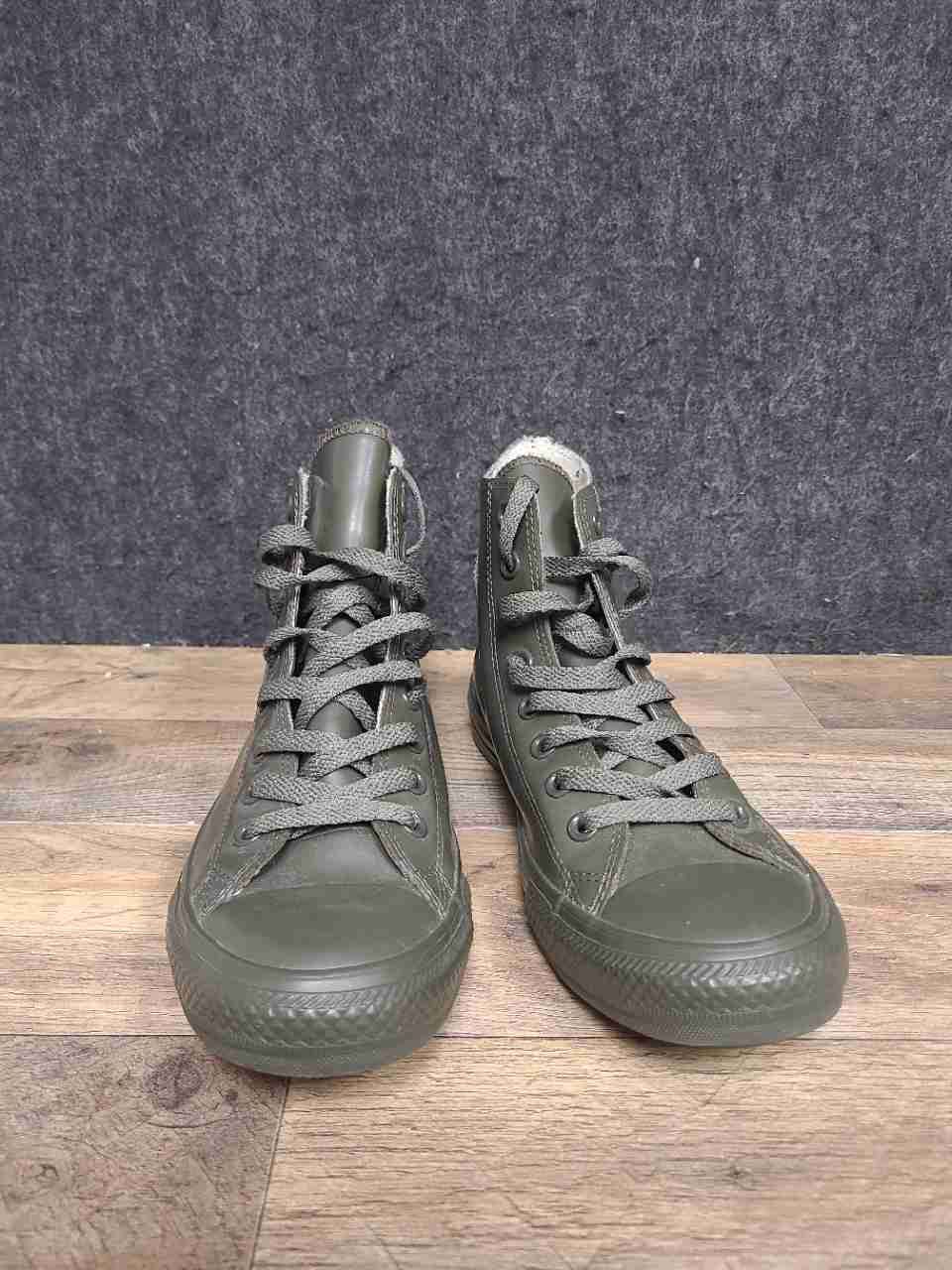 Converse Chuck Taylor All Star Rubber High Top Olive Green Mens 7.5 Womens 9.5