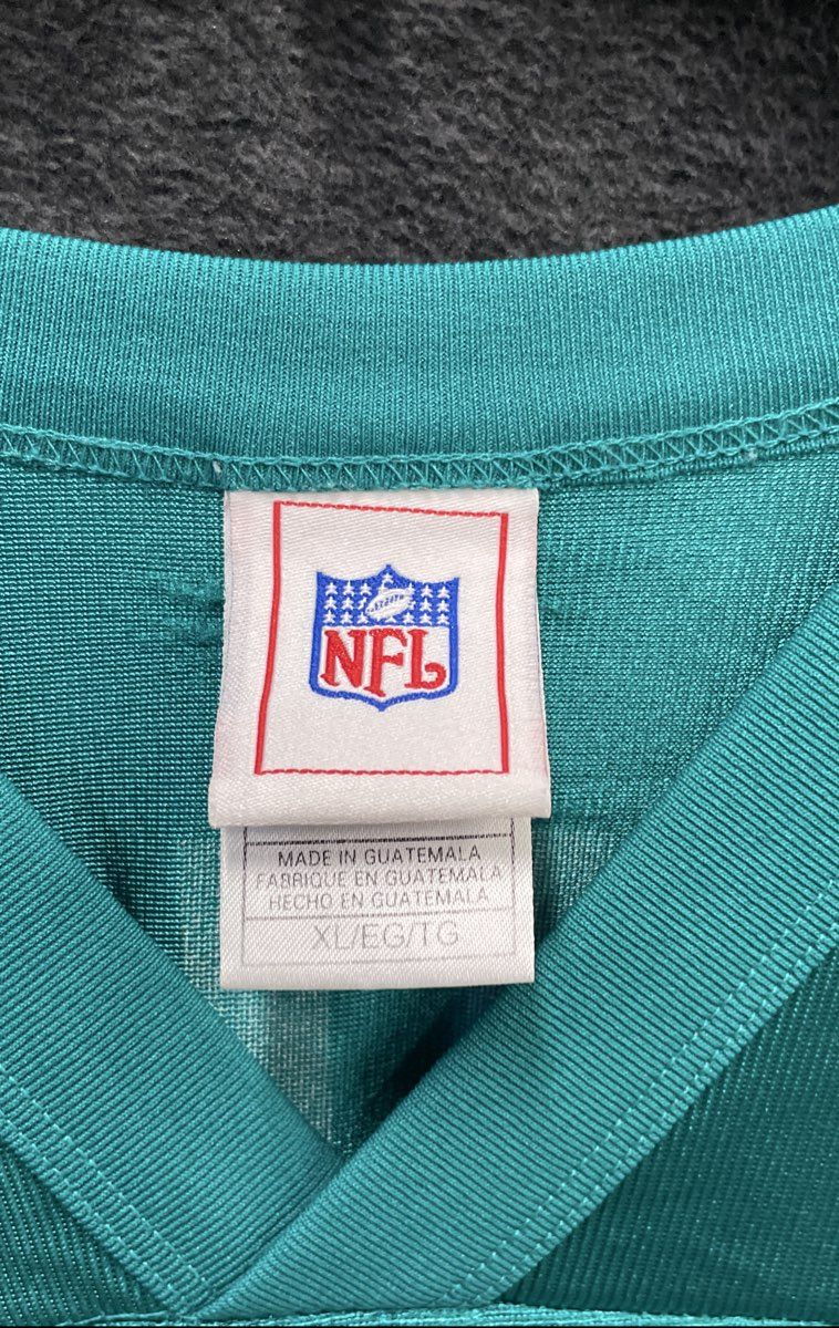 Vintage 2000s Miami Dolphins Ricky Williams #34 NFL Jersey Teal Sz XL