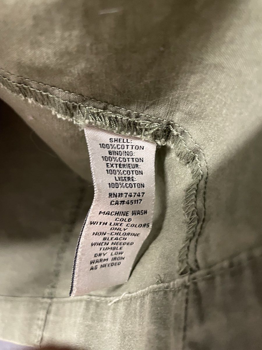 Bob Timberlake Women's Olive Green Cotton Utility Field Jacket Size Medium