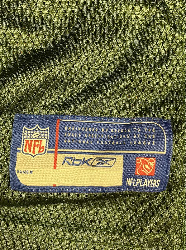 Vintage 2000s Reebok Green Bay Packers Brett Favre #4 NFL Replica Jersey Sz XL