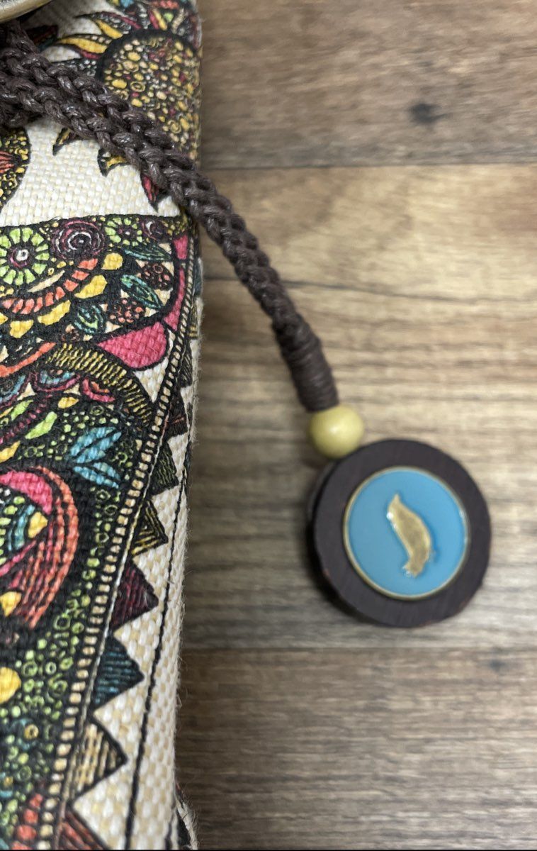 Sakroots Artist Circle Multicolored Print Coated Canvas Backpack Bag
