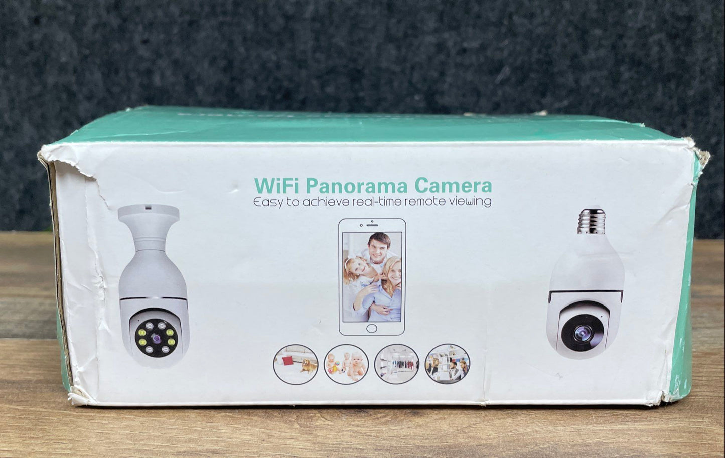 Apeman WiFi Security Camera & Light Bulb Panorama Camera Lot of 3