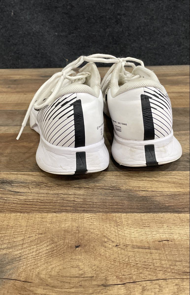 Nike Court Air Zoom Vapor Pro 2 White Black Tennis Shoes Size 10.5