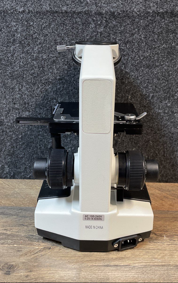 OMAX Compound Microscope Frame Mechanical Stage Integrated Base Illuminator