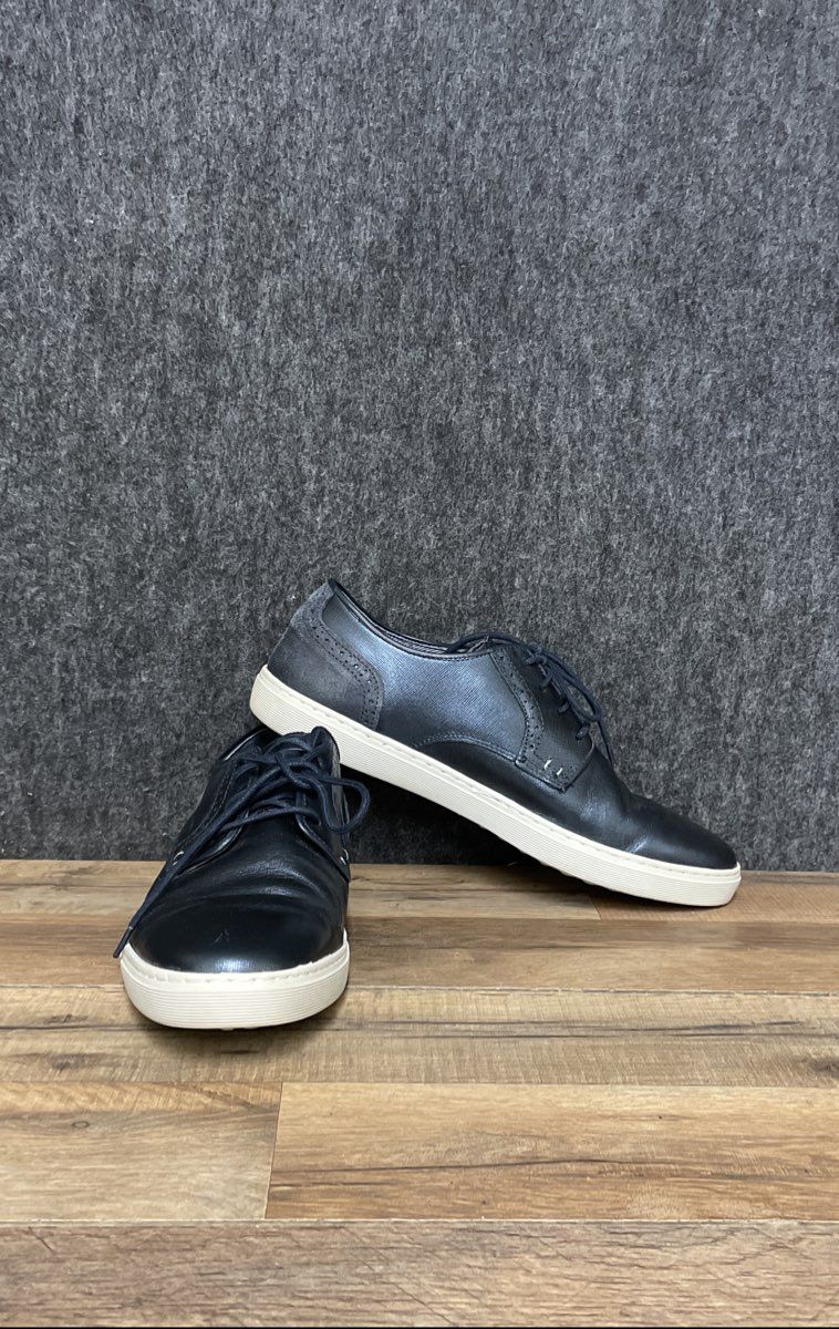 Bullboxer Jadyn Dark Blue Leather Brogue Oxford Sneakers Men's Size 10