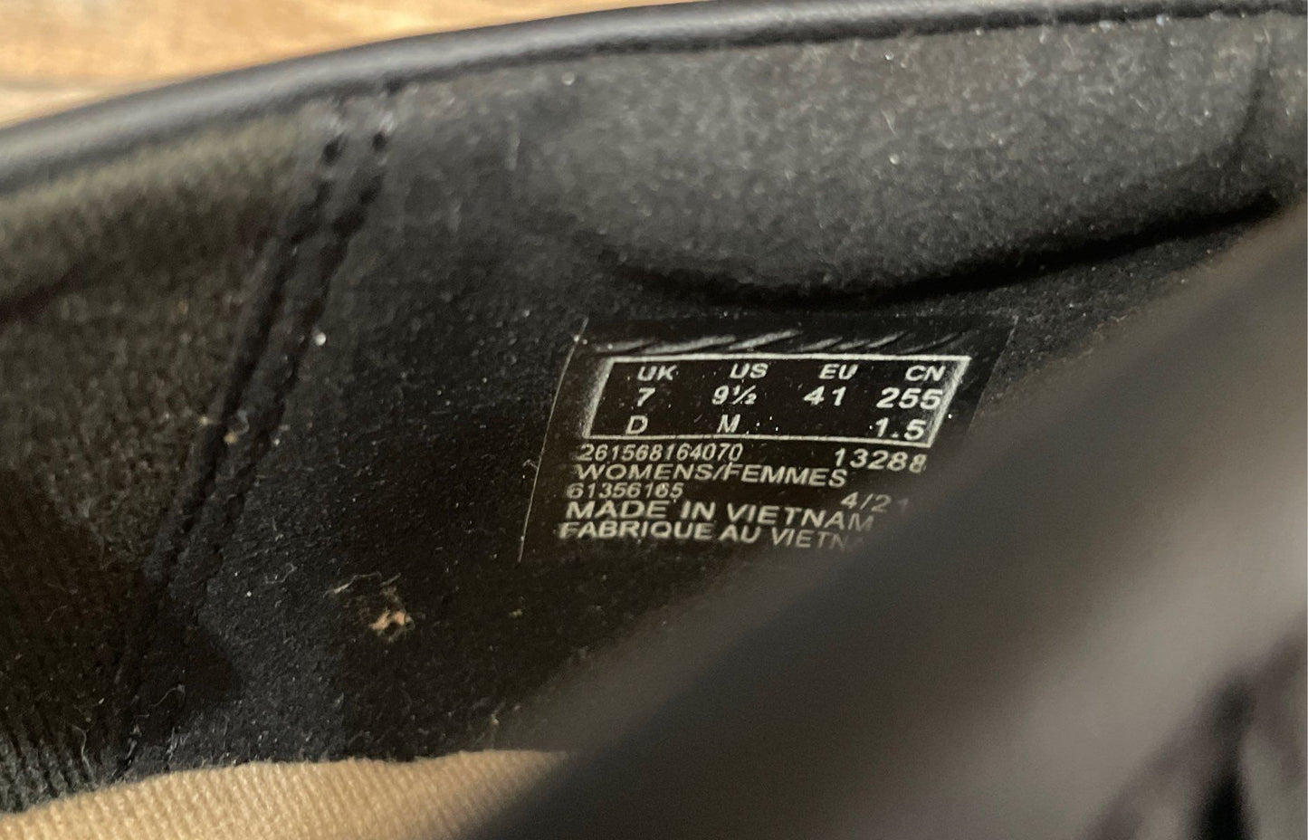 Clarks Sharon Dolly Black Leather Platform Loafers Women's Size 9.5
