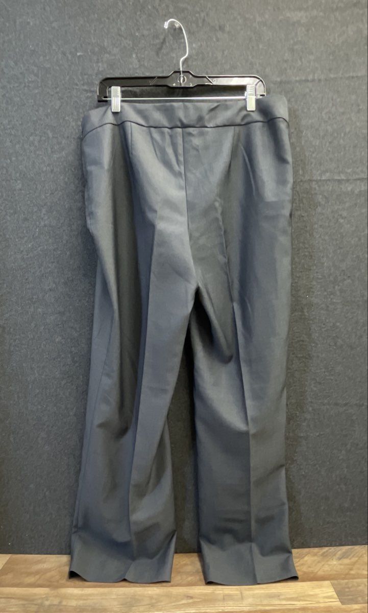 Ellen Tracy Women's Navy Jet Setter Straight Leg Pants NWT Sz 14