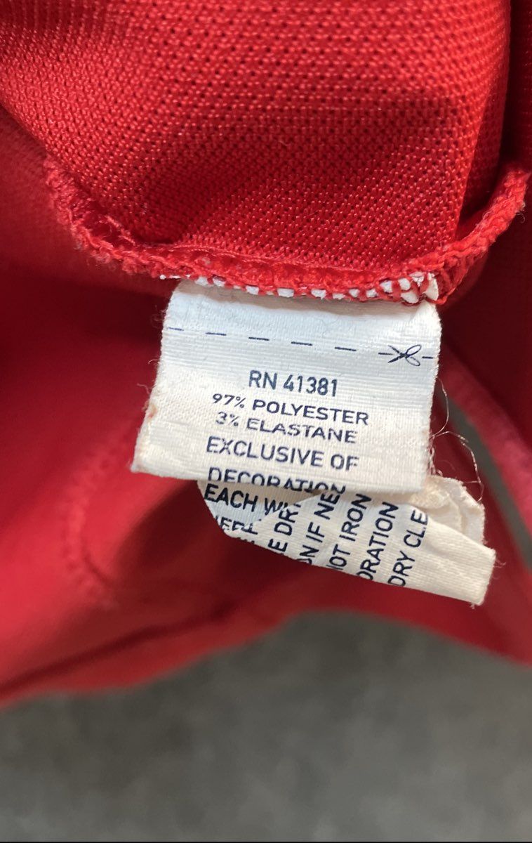 Polo Ralph Lauren Men's Red Big Pony Colorblock Active Polo Shirt Sz M