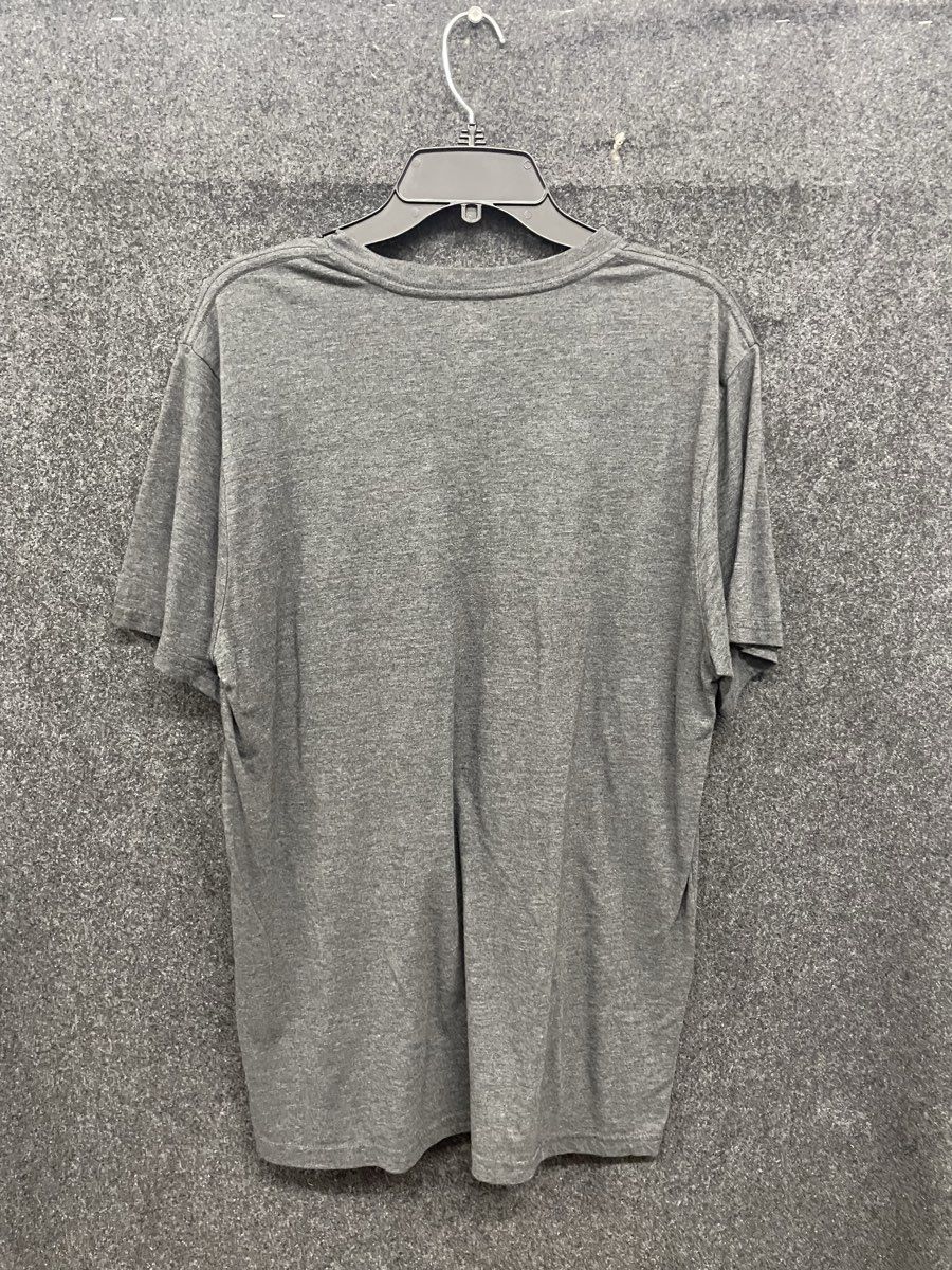 Volcom Men's T-Shirt Gray Heather Floral Frond Graphic Modern Fit Size L