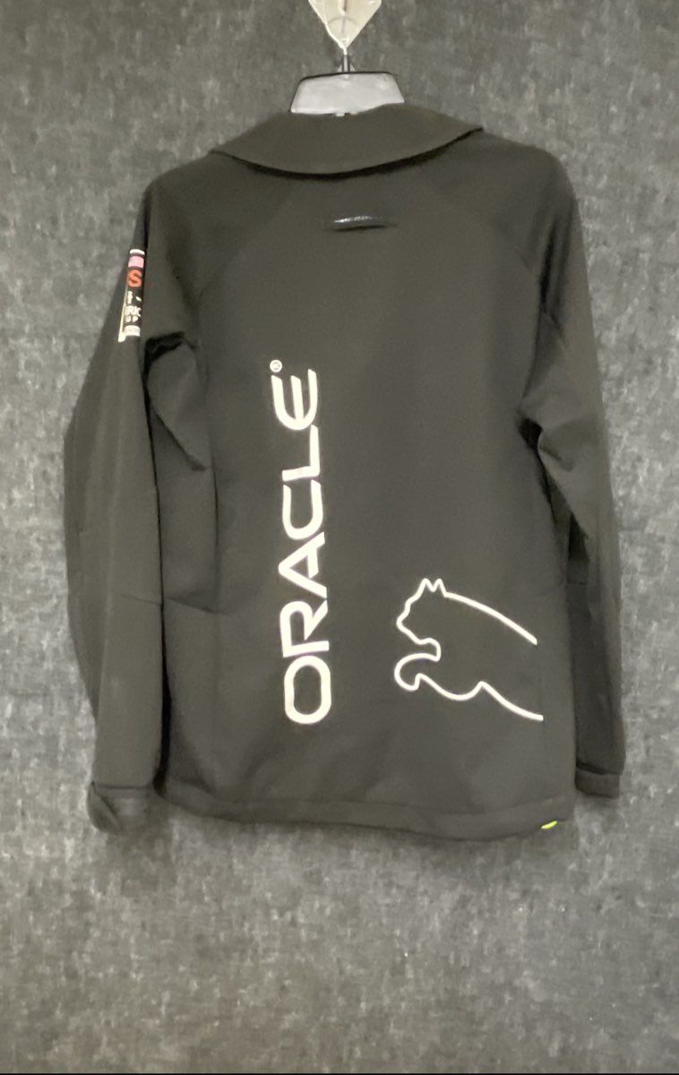 PUMA Men's Oracle Team USA Americas Cup Softshell Jacket Black Sz S