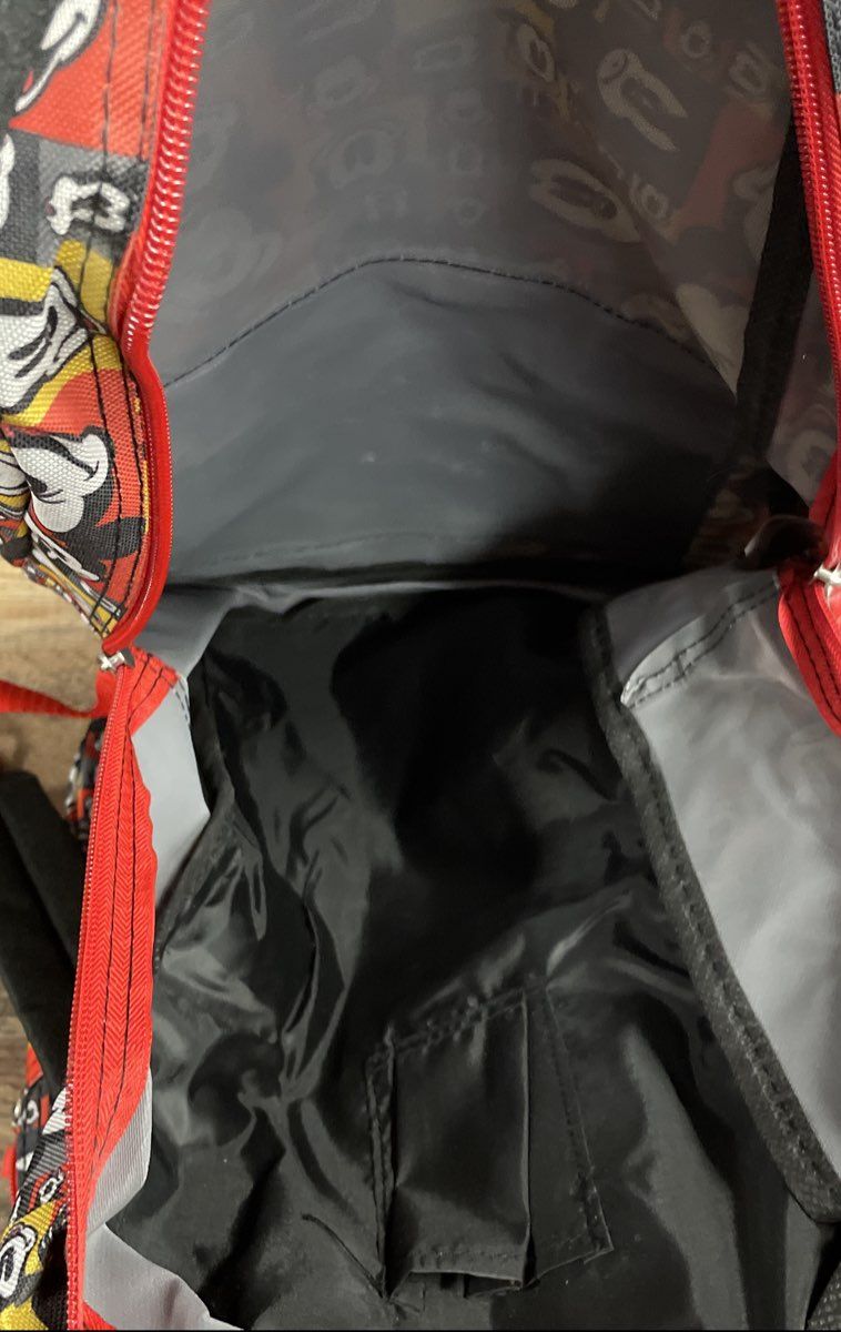 Disney Mickey Mouse Red Yellow Black White Backpack NWT Lot of 3