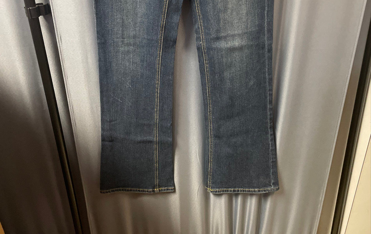 Michael Kors Women's Blue Jeans Bootcut Stretch Denim Dark Wash Sz 6