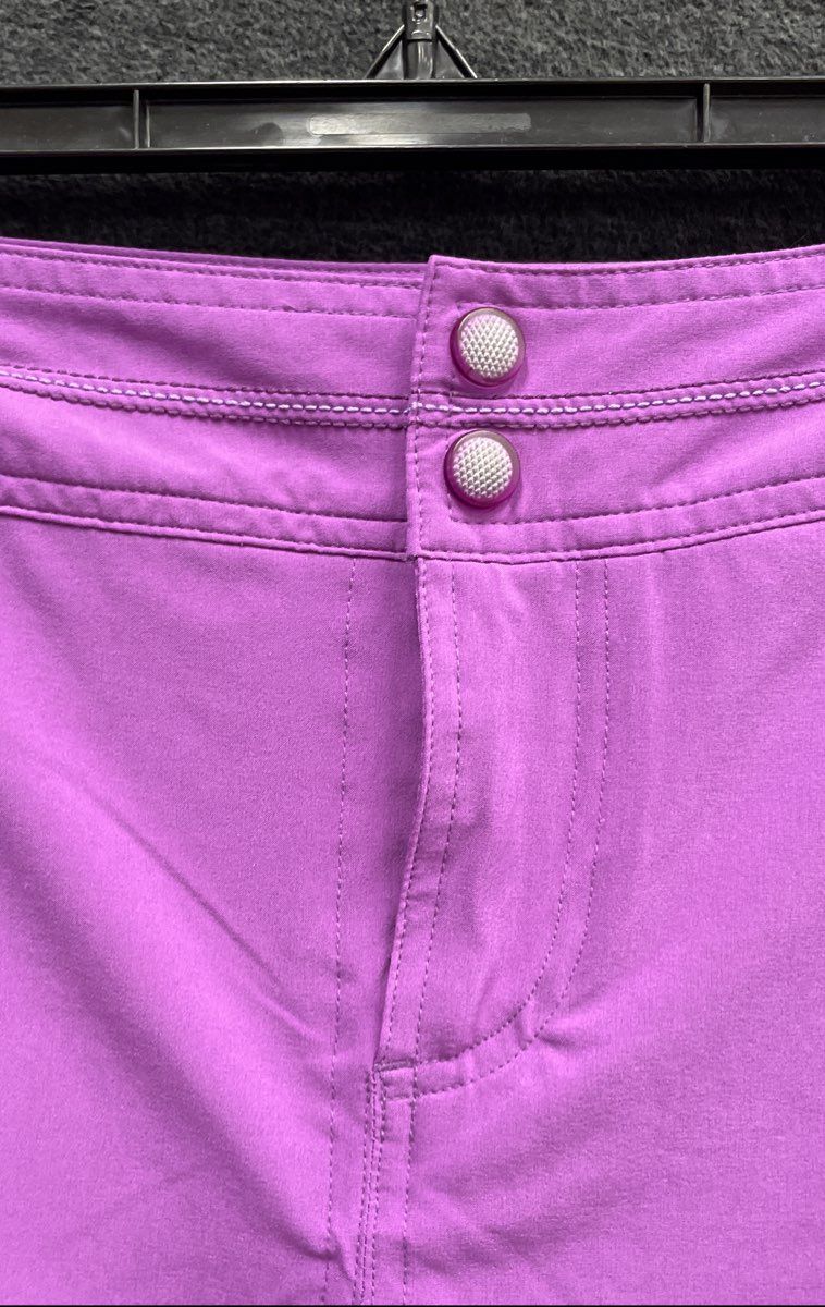 Title Nine Women's Purple Nimblene Skort Zipper Pockets Sport Active Sz 6