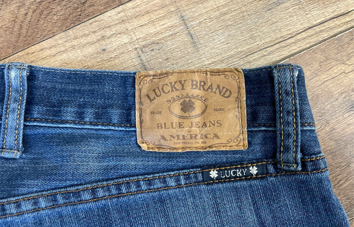 Lucky Brand Men's 361 Vintage Straight Blue Medium Wash Jeans Sz 31x32