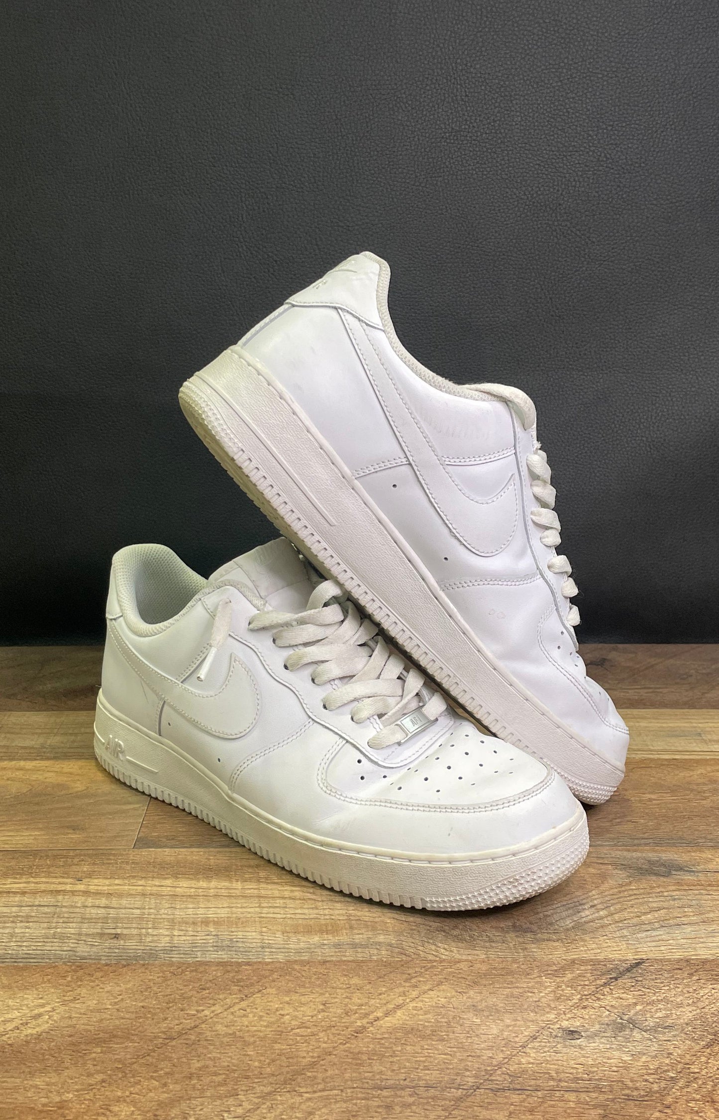 Nike Air Force 1 '07 Low Triple White Men's Sneakers Size 11