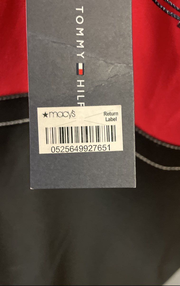 Tommy Hilfiger Women's Red Black Colorblock Sheath Dress Contrast Stitch NWT 18