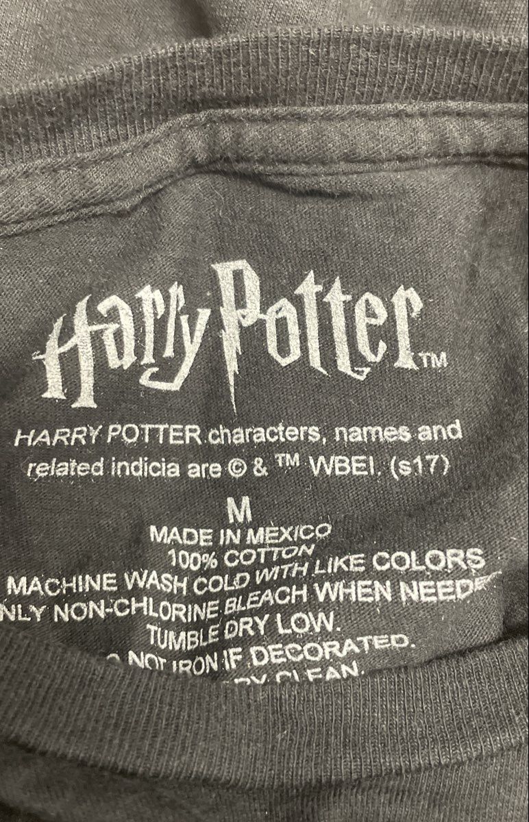 Harry Potter I Solemnly Swear Marauder's Map Quote T-Shirt Licensed Sz M