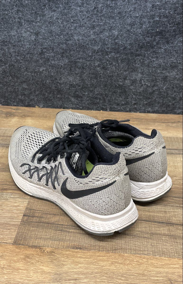 Nike Air Zoom Pegasus 32 Wolf Grey Black Running Shoes Women's Size 8