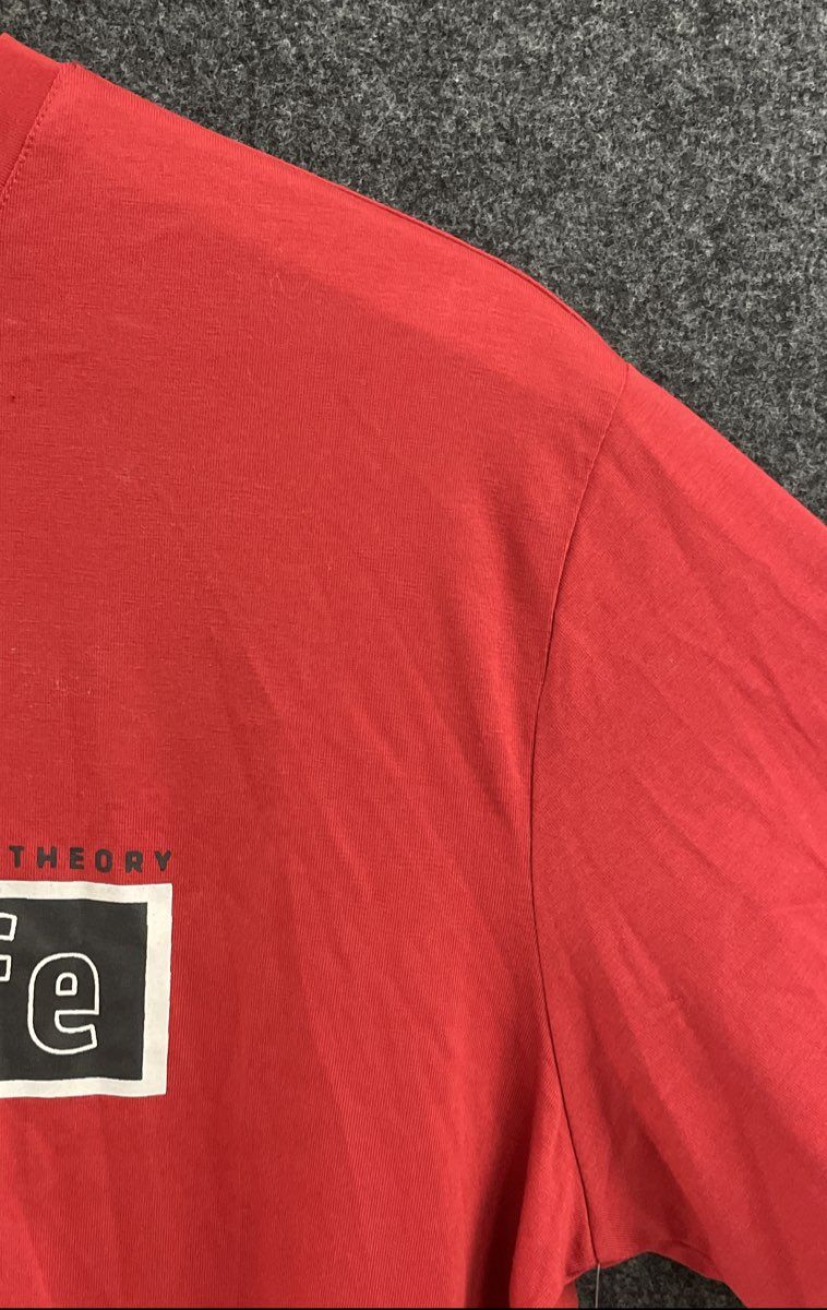 Orangetheory Unisex SS Recovery Tee Cranberry Red More Life Graphic NWT LG