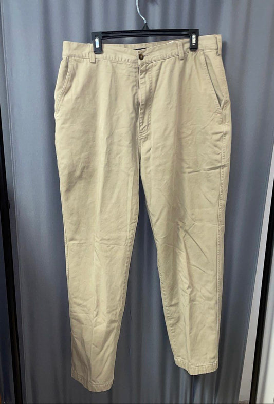 Vintage John Rich & Bros Woolrich Men's Flannel Lined Pants Khaki Sz XL