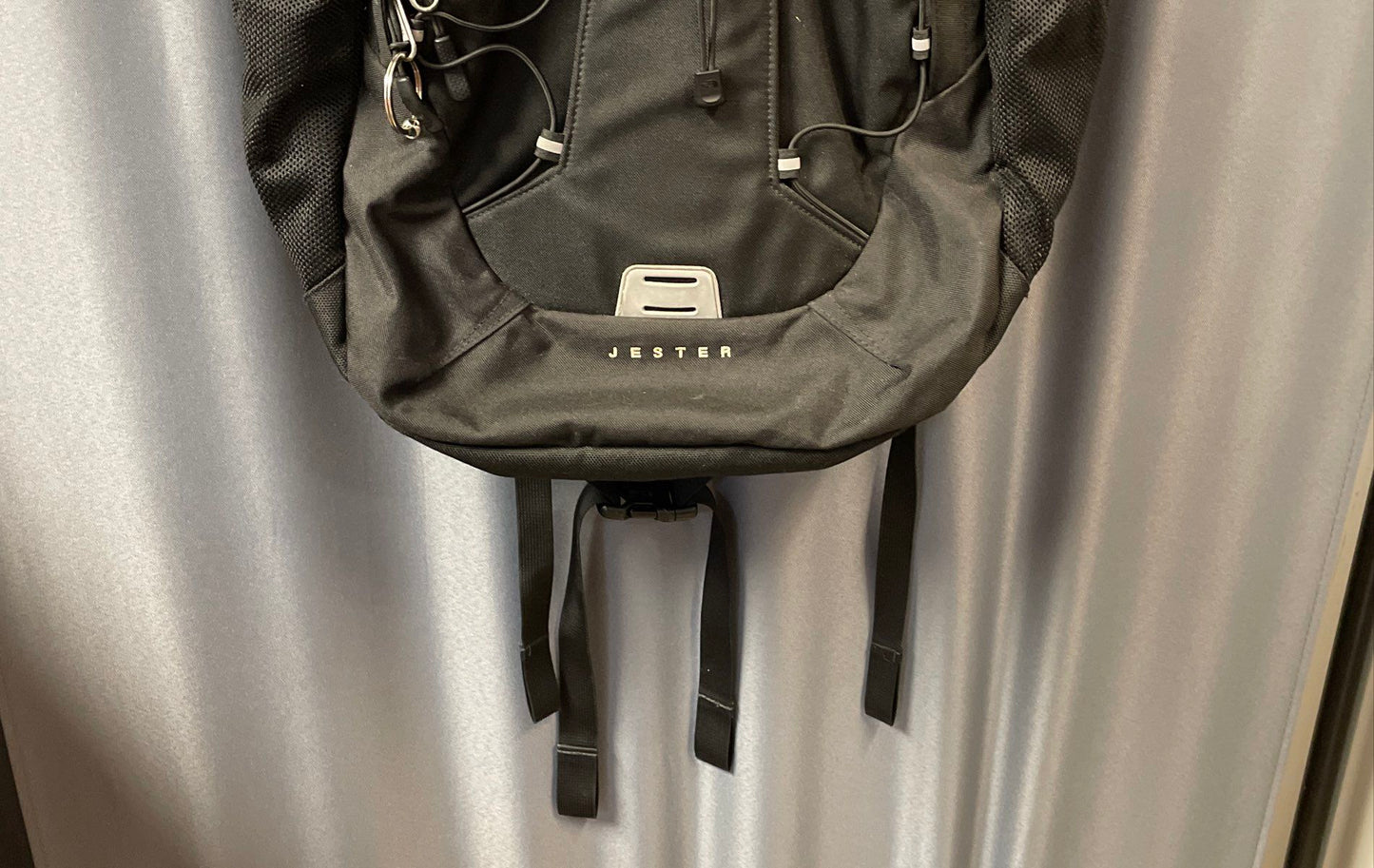 The North Face Black Jester Backpack Padded Laptop Sleeve Daypack