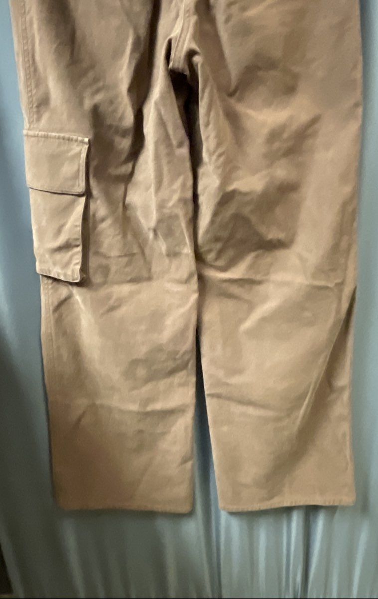 Wilfred Free Women's Brown High Rise Wide Leg Picture Cargo Pants Size 4 94891