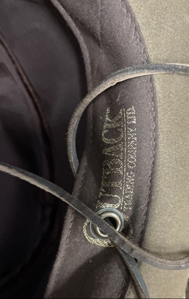 Outback Trading Co Men's Kodiak Brown Waxed Oilskin Hat Chin Strap NWT Sz M