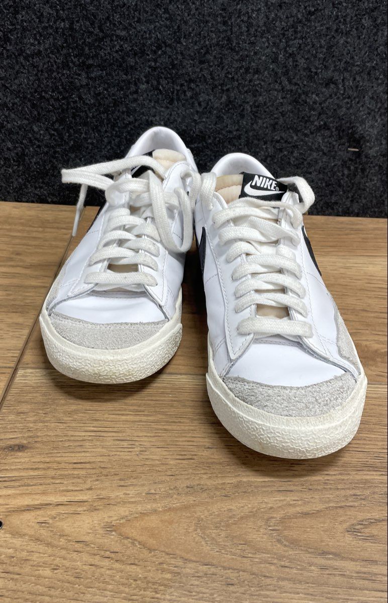Nike Blazer Low '77 White Black Sail Women's Lifestyle Sneakers Size 7.5