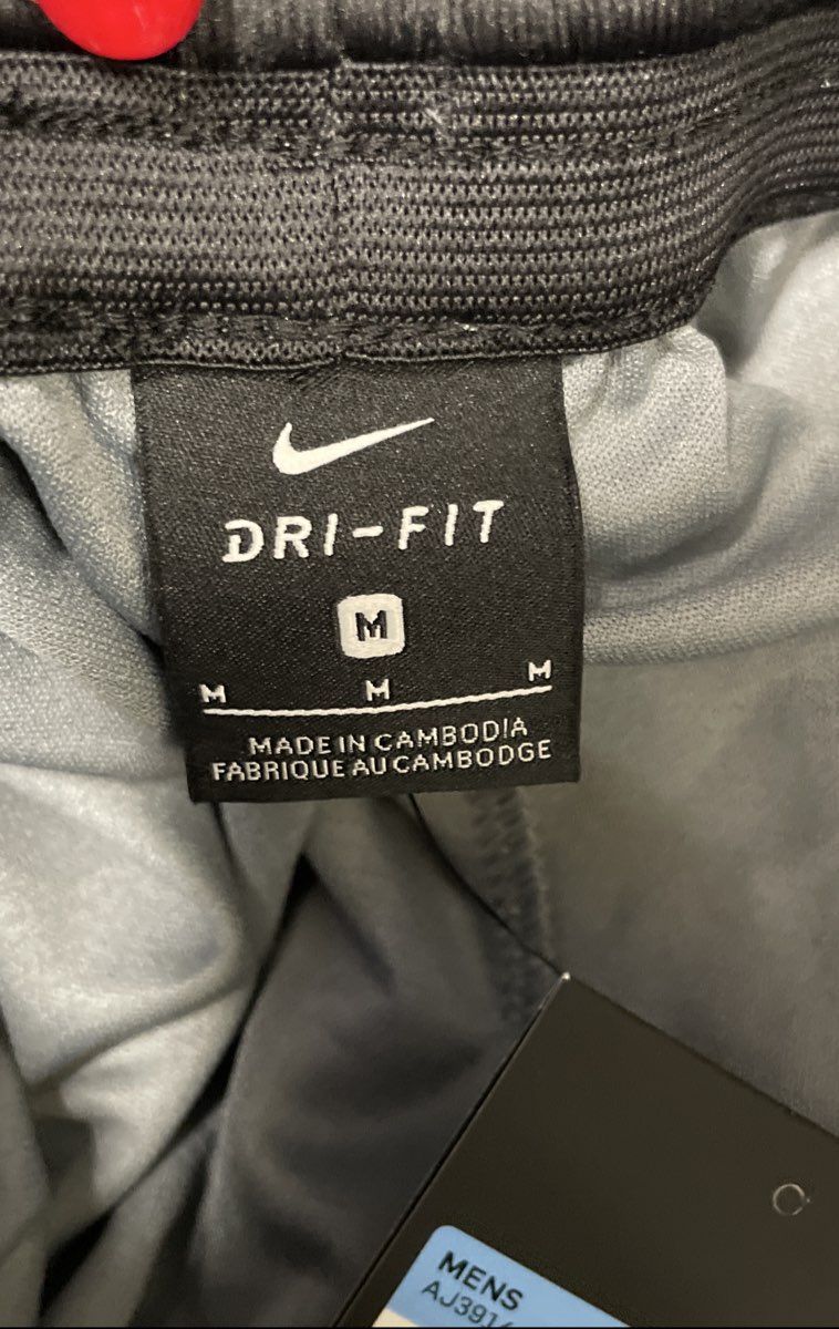 Nike Men's Basketball Shorts Gray Dri-FIT AJ3914-065 NWT Sz M