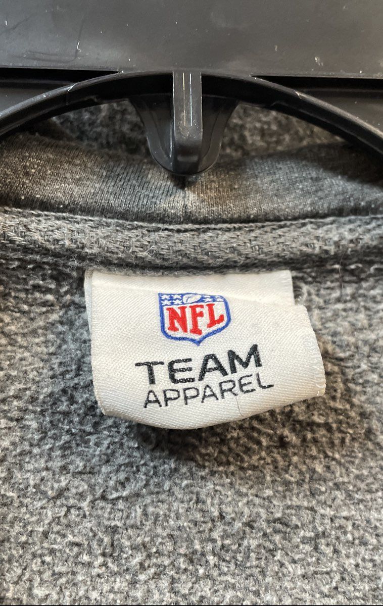 NFL Team Apparel Men's Detroit Lions Football Hoodie Gray Sz 2X/3X