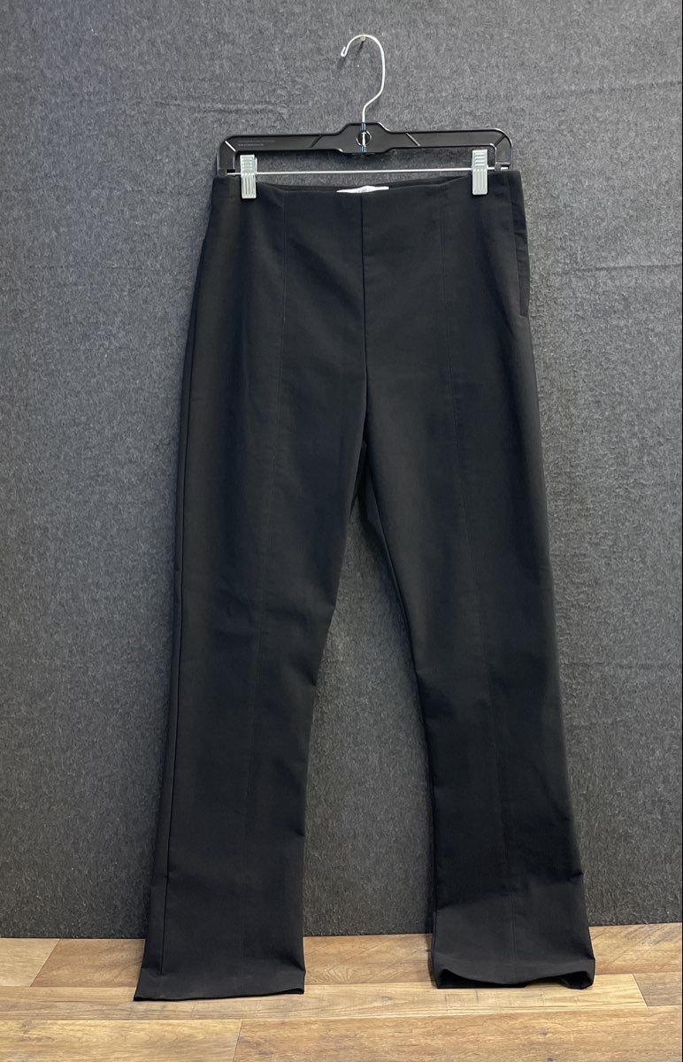 MM. Lafleur Women's Black Front Seam Dress Pants Italian Fabric Sz 10