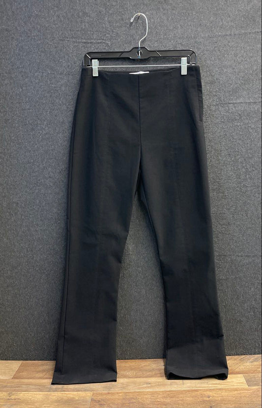 MM. Lafleur Women's Black Front Seam Dress Pants Italian Fabric Sz 10