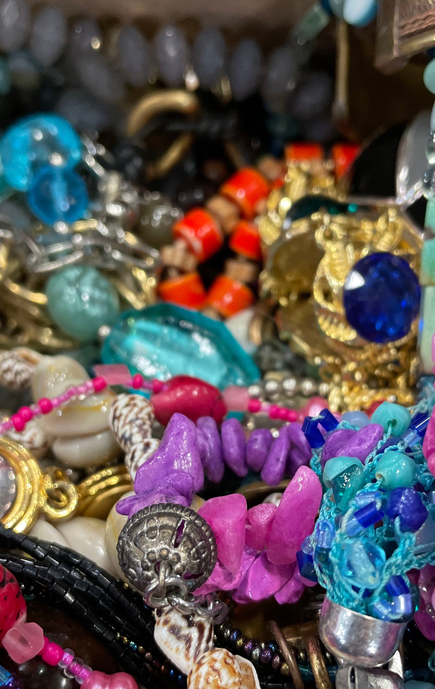 25.1 lb Lot of Assorted Costume Jewelry