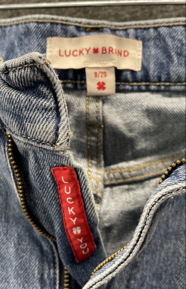 Lucky Brand Women's Blue Light Wash Denim Jeans Sz 8/29