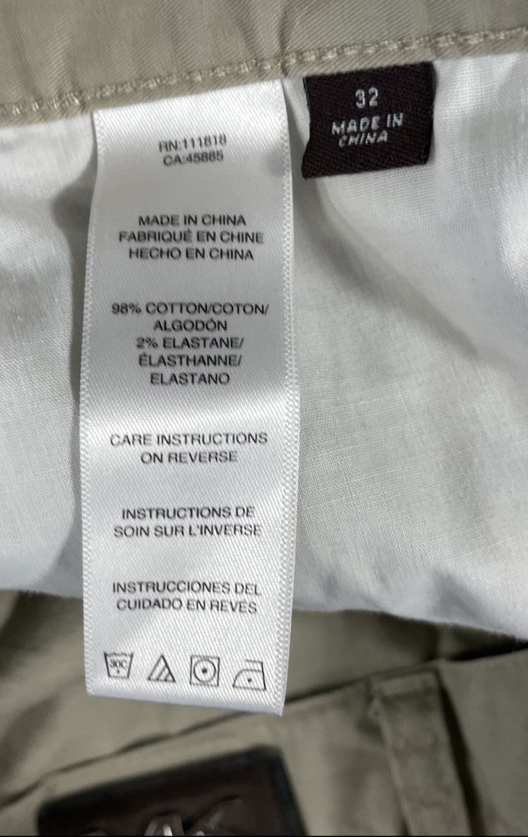 Michael Kors Women's Grey Cotton Blend Straight Leg 5-Pocket Pants Size 32