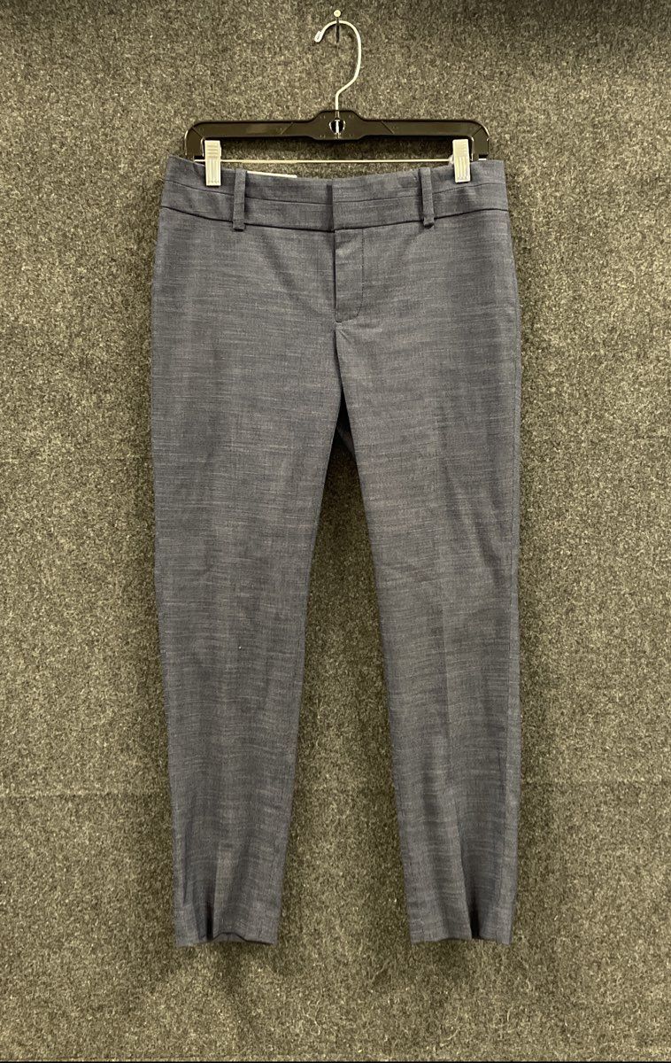 Calvin Klein Women's Blue Modern Ankle Pant Slim Fit Dress Trousers NWT Size 4