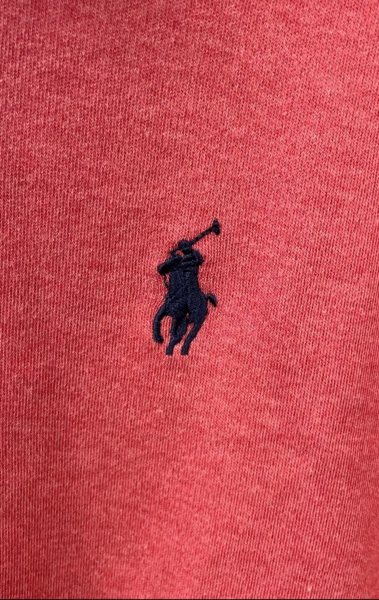 Polo Ralph Lauren Men's Salmon Pink Short Sleeve Polo Shirt Sz L