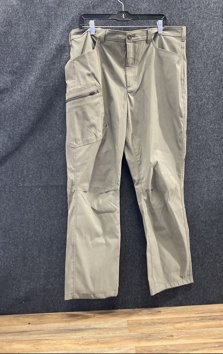 Eddie Bauer Men's Green Rainier Hiking Pant Active Fit Nylon Spandex 40x32 NWT