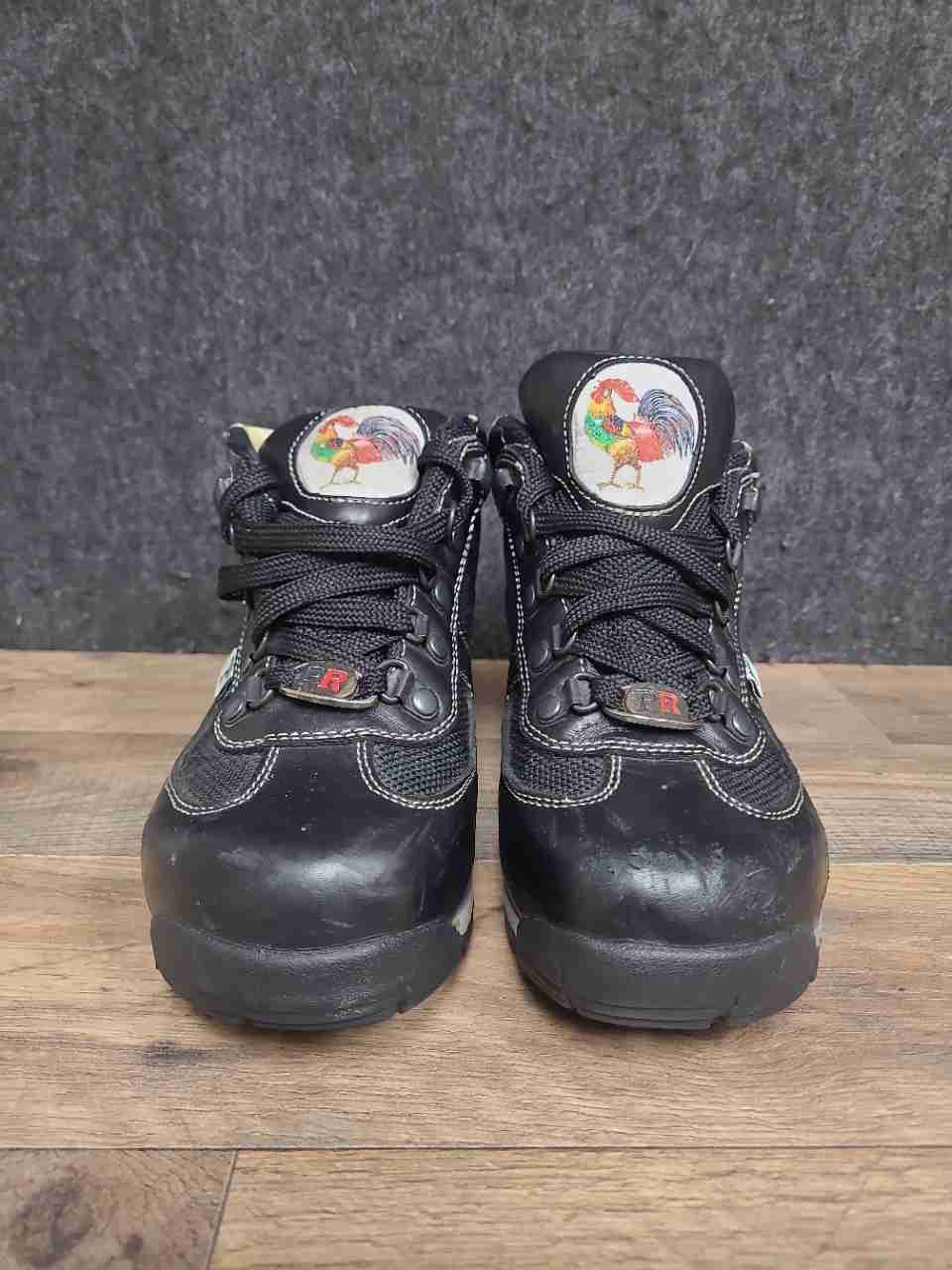 Le Coq Sportif Puerto Rico Black Leather Hiking Boots Men's Size 7