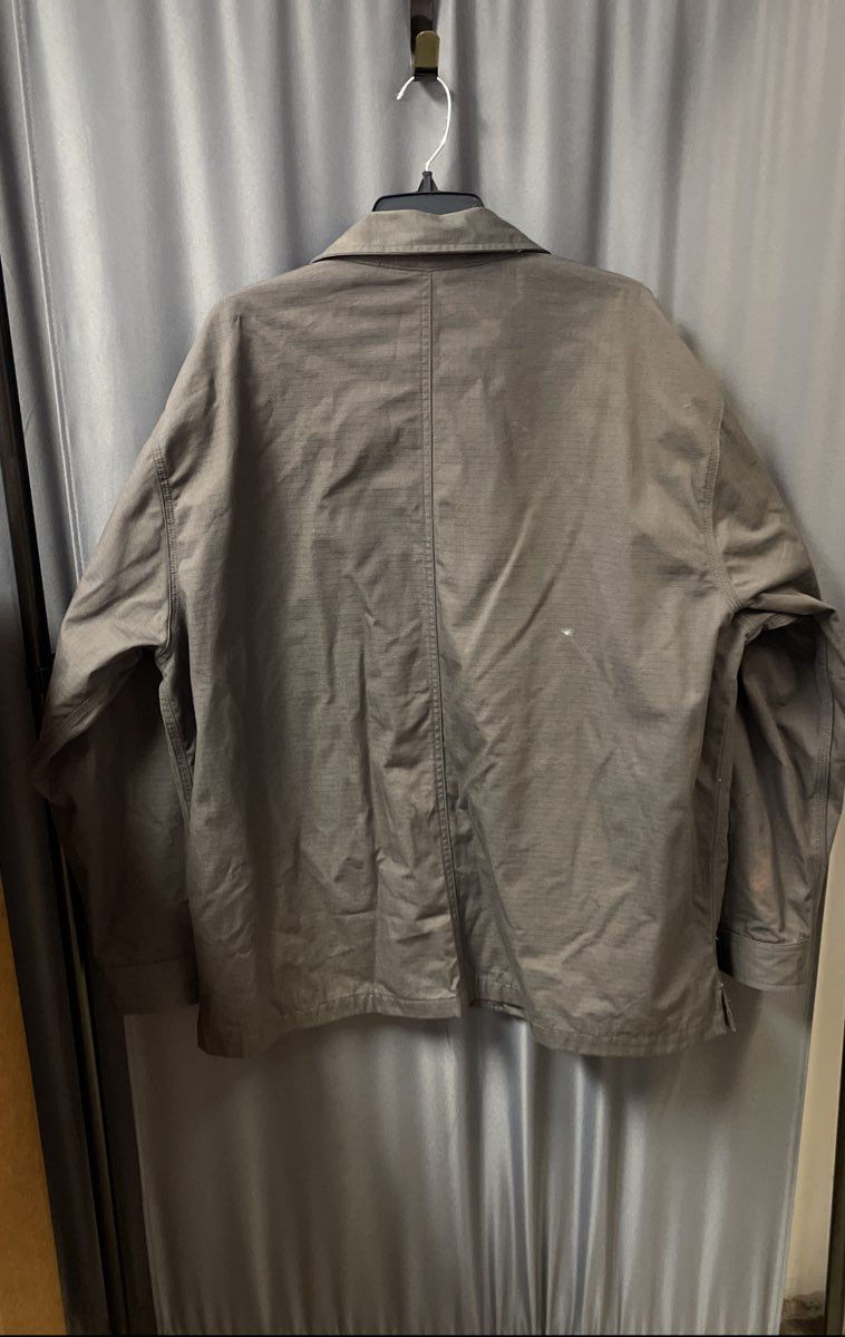 Carhartt Ripstop Flannel Lined Gray Shirt Jacket Shacket Sz XL