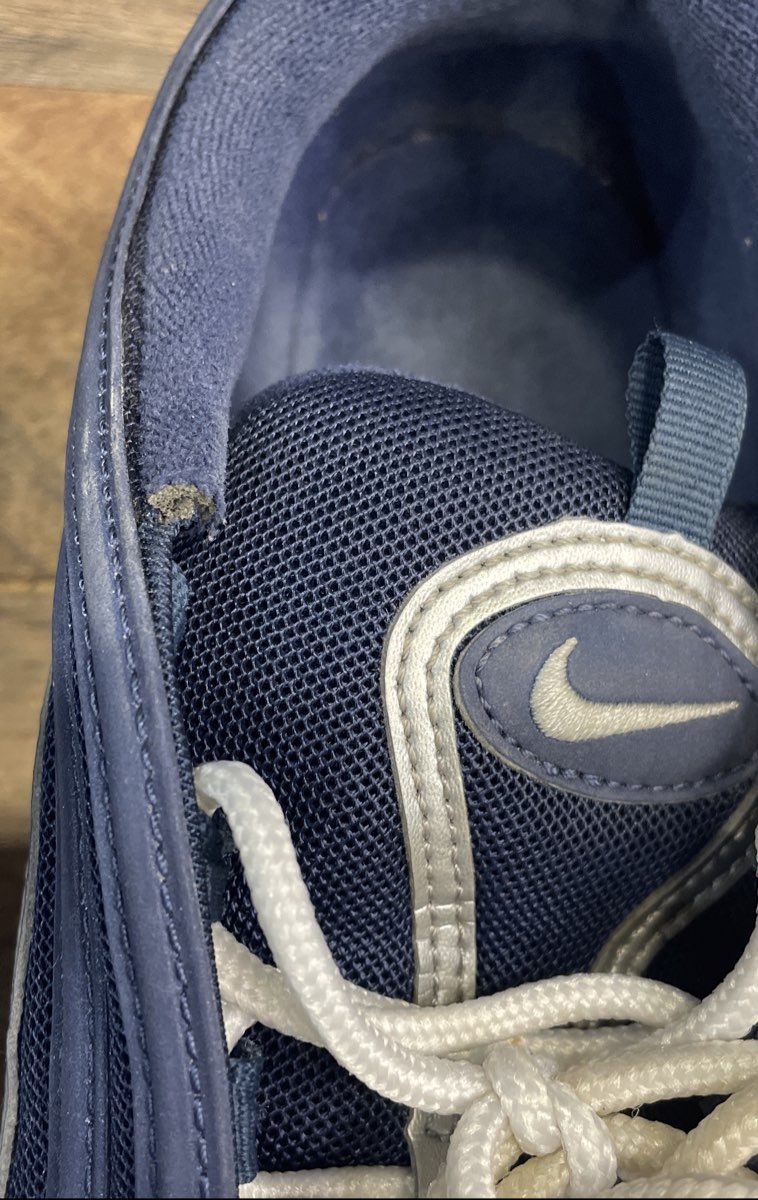 Nike Air Max 97 Midnight Navy White Silver Running Shoes
