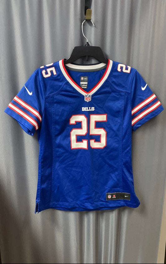 Nike Men's Buffalo Bills Blue LeSean McCoy #25 On Field Jersey Size M