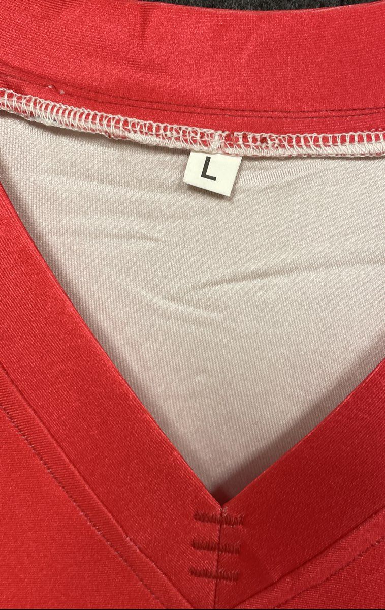 Unbranded Men's Red Rivermen Football #55 Sewn Jersey Size L