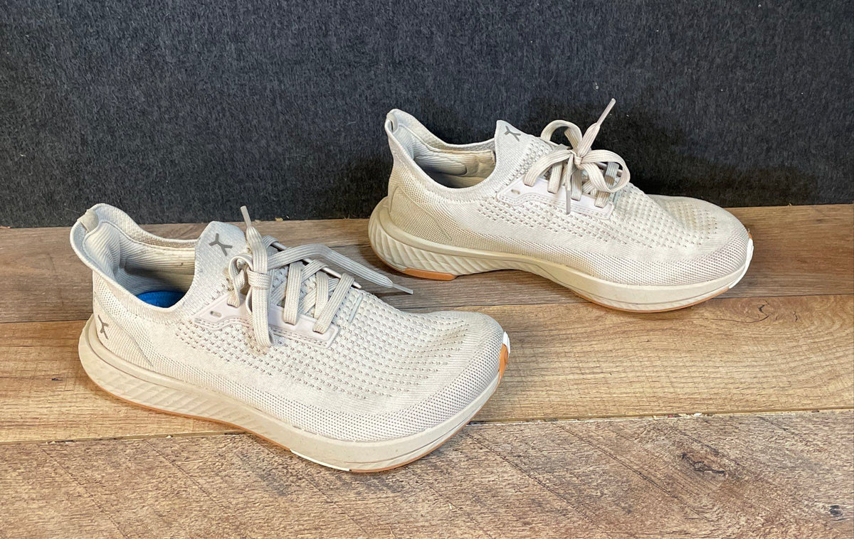 Flux Adapt Beige Knit Barefoot Training Shoes Men's 6.5 Women's Size 8